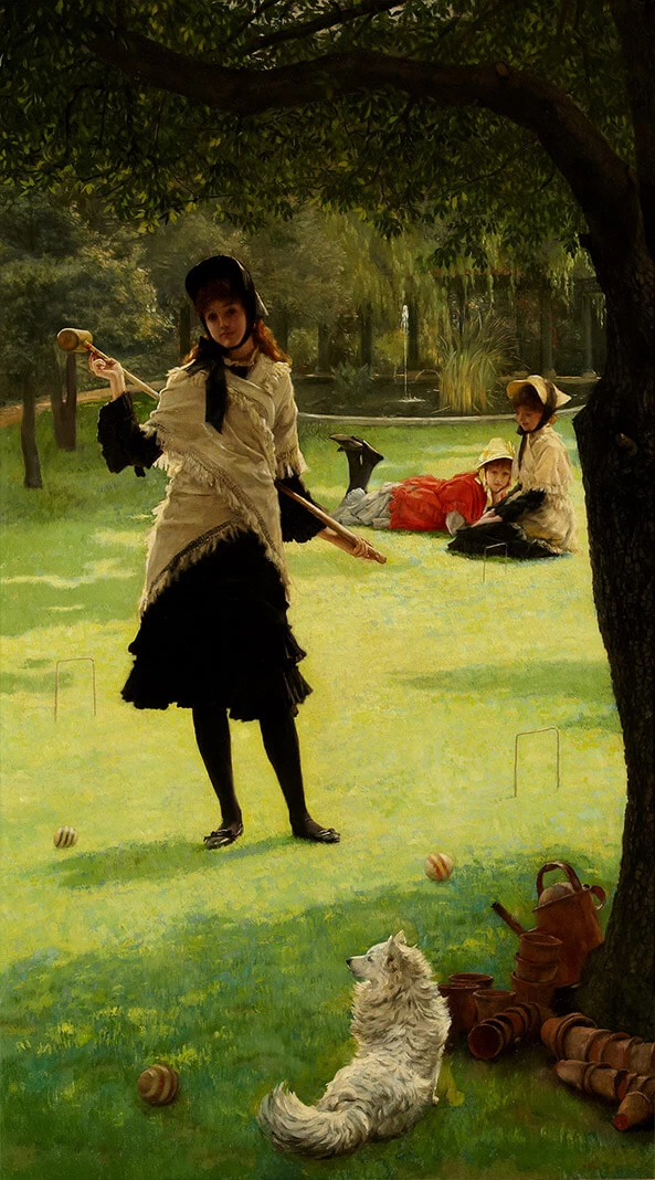 James Tissot - Croquet, 1878